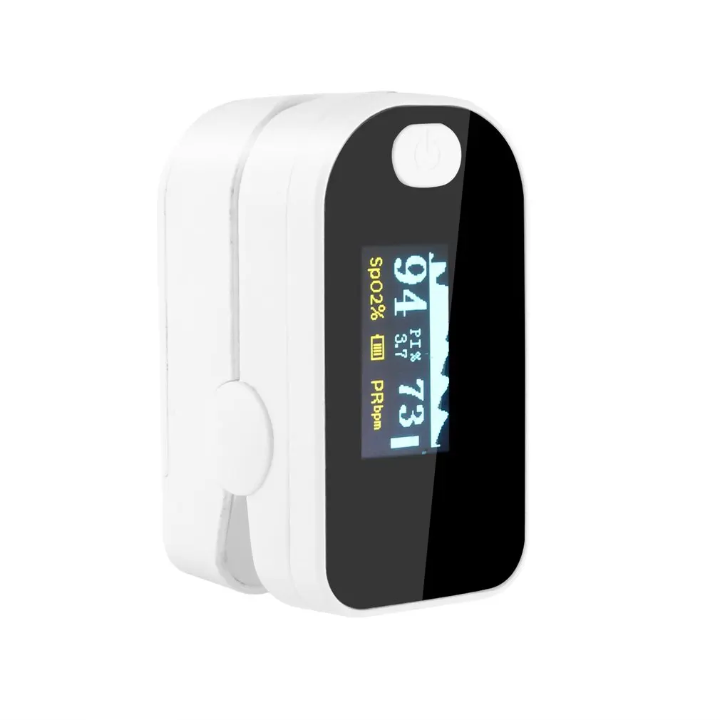 1Pcs OLED Screen Finger Clip Oximeter Pure Heart Rate Monitoring Device Pulse Oximetry Measuring Blood Oxygen Finger Clip
1Pcs OLED Screen Finger Clip Oximeter Pure Heart Rate Monitoring Device Pulse Oximetry Measuring Blood Oxygen Finger Clip