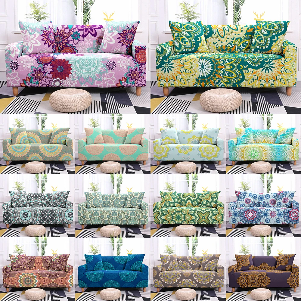 3D Mandala Pattern Elastic Sofa Couch Covers for Living Room Home Sofa Protection Cover Single Sectional Sofa Slipcover
3D Mandala Pattern Elastic Sofa Couch Covers for Living Room Home Sofa Protection Cover Single Sectional Sofa Slipcover