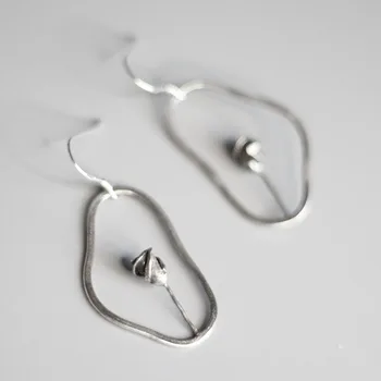 Europe and America Retro Design Earrings Fine Silver 925 Handmade Geometry Special Shape Frame Rose Earrings Origional
Europe and America Retro Design Earrings Fine Silver 925 Handmade Geometry Special Shape Frame Rose Earrings Origional