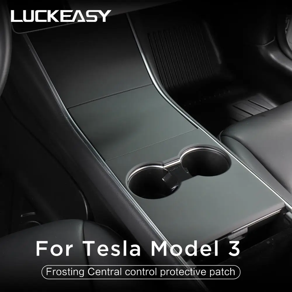 LUCKEASY car central control panel protective patch for Tesla Model 3 2017-2019 Central control three patch feels Tesla Model Y
LUCKEASY car central control panel protective patch for Tesla Model 3 2017-2019 Central control three patch feels Tesla Model Y