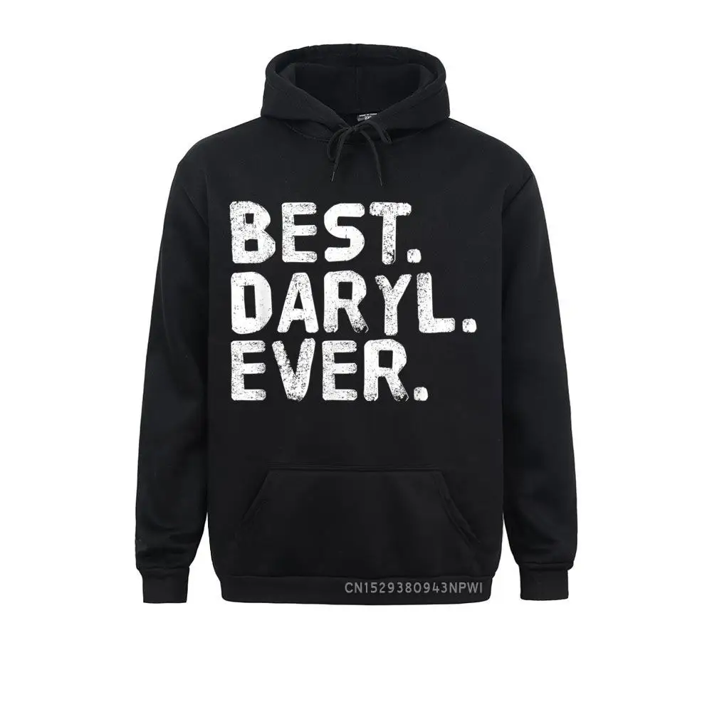 

BEST. DARYL. EVER. Hoodie Men Father's Gift Idea Winter Hoodies Long Sleeve For Men Winter Sweatshirts Printed Hoods Fitted