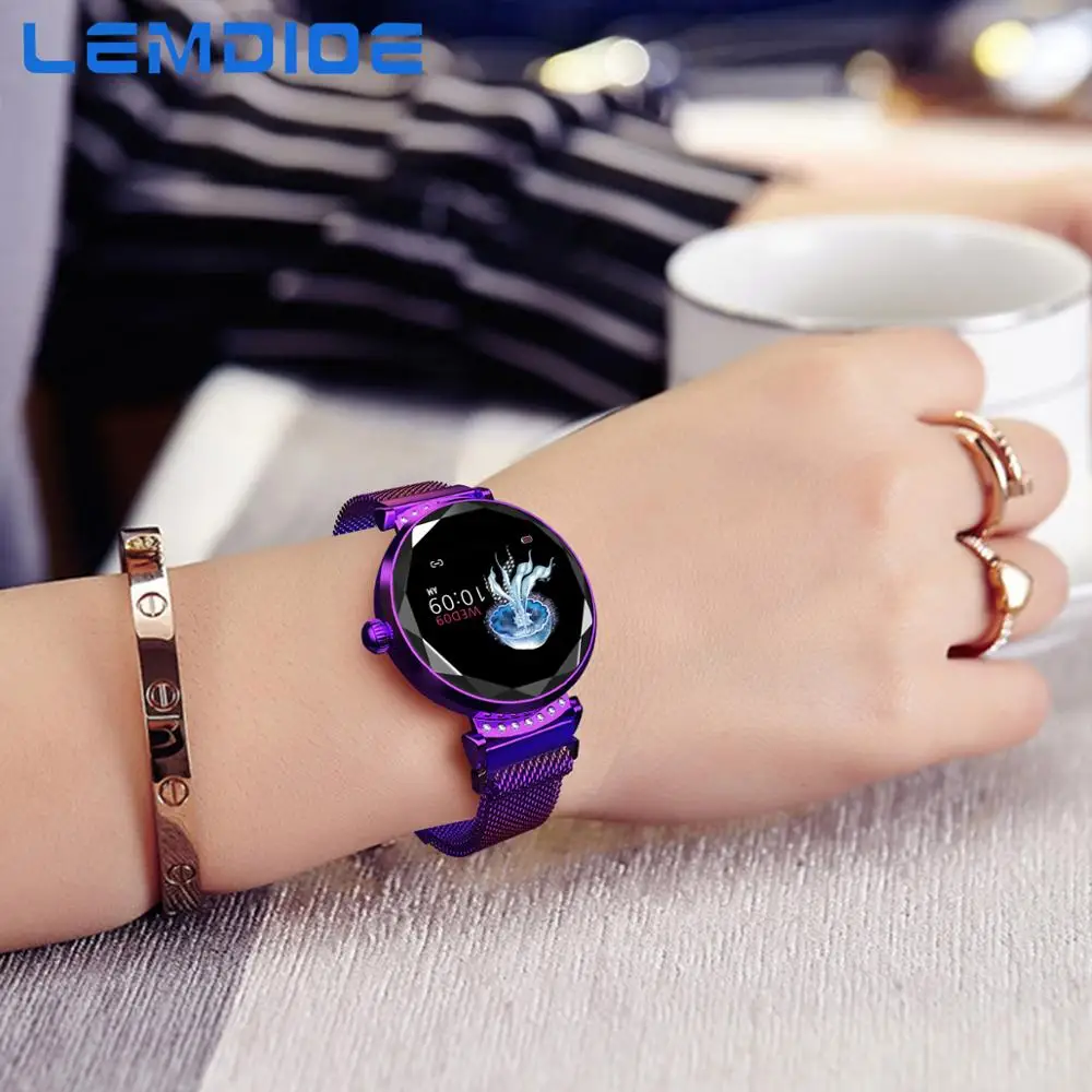 LEMDIOE Women Smart Watch Waterproof IP67 Heart Rate Blood Pressure Monitor Multi-sport Mode Smartwatch For Android IOS
LEMDIOE Women Smart Watch Waterproof IP67 Heart Rate Blood Pressure Monitor Multi-sport Mode Smartwatch For Android IOS