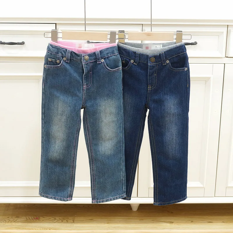 Children Clothing High Set Men And Women Child Autumn And Winter Jeans Trousers Elastic Regulation Girdle
Children Clothing High Set Men And Women Child Autumn And Winter Jeans Trousers Elastic Regulation Girdle