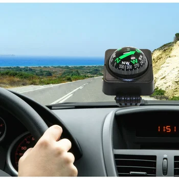 Adjustable 1Pc Navigation Dashboard Car Compass Cycling Hiking Direction Pointing Guide Ball for Outdoor Car Boat Truck
Adjustable 1Pc Navigation Dashboard Car Compass Cycling Hiking Direction Pointing Guide Ball for Outdoor Car Boat Truck