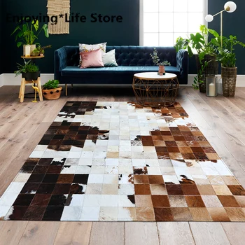 American Style Cowhide Patchwork Rug Big Size Genuine Cow Skin Fur Carpet, Plaid Decorative Living Room Rug SALES
American Style Cowhide Patchwork Rug Big Size Genuine Cow Skin Fur Carpet, Plaid Decorative Living Room Rug SALES