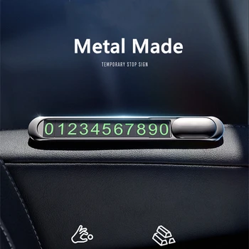 Metal Temporary Stop Sign Car parking Card number Multinational phone numbers Auto accessories
Metal Temporary Stop Sign Car parking Card number Multinational phone numbers Auto accessories