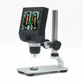 Digital USB Microscope 600X 4.3 LCD screen Electronic Monitor Magnifier 3.6MP CCD Adjustable 8 LEDs
Digital USB Microscope 600X 4.3 LCD screen Electronic Monitor Magnifier 3.6MP CCD Adjustable 8 LEDs