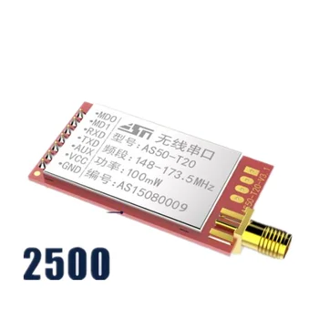 2PCS 170MHz wireless serial wireless data transmission module UART 100mw wireless adaptor 2500m AS50-T20
2PCS 170MHz wireless serial wireless data transmission module UART 100mw wireless adaptor 2500m AS50-T20