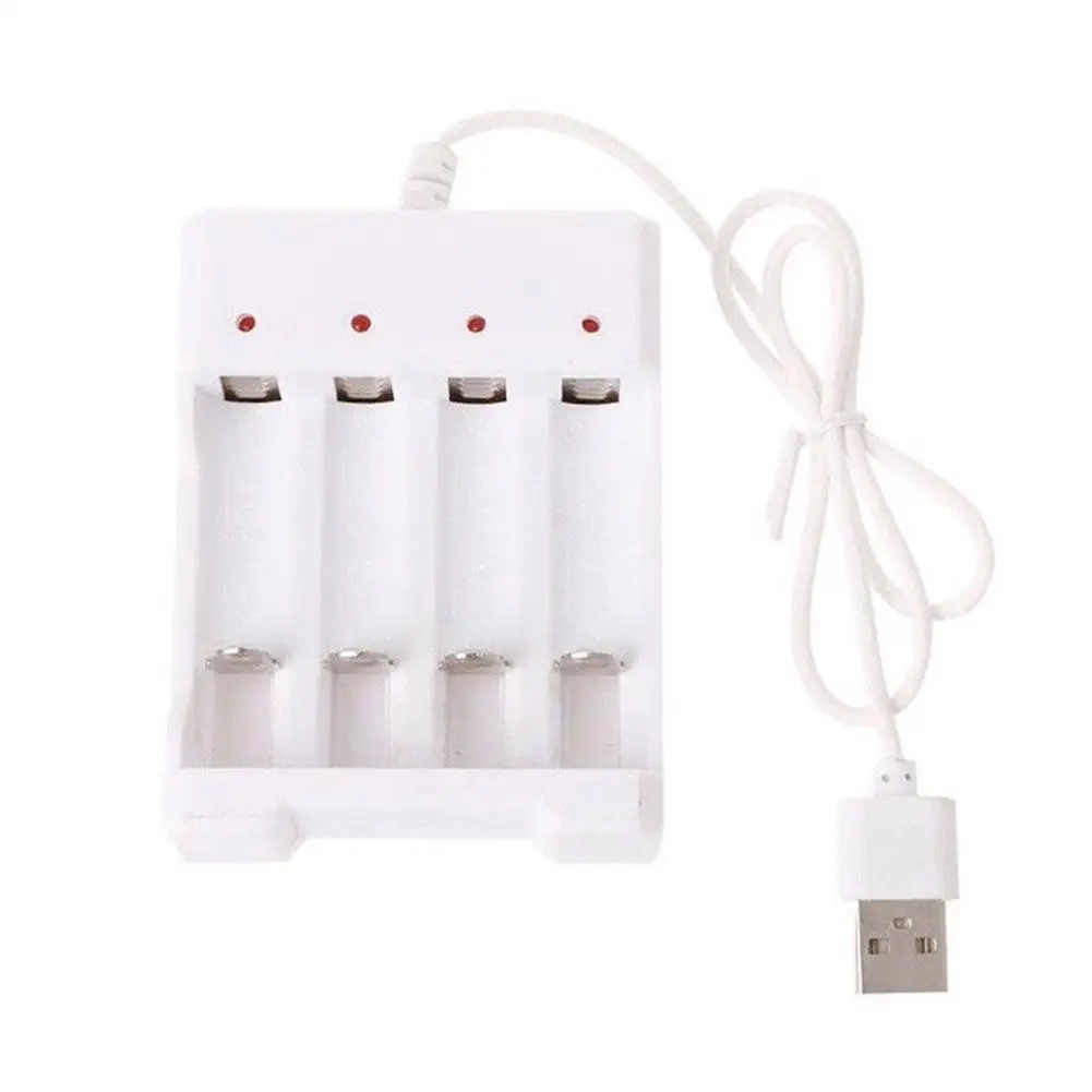 Universal Rechargeable Battery Quick Charge Adapter USB 4 Slots Output Battery Charger Battery Charging Tool For AA/AAA
Universal Rechargeable Battery Quick Charge Adapter USB 4 Slots Output Battery Charger Battery Charging Tool For AA/AAA