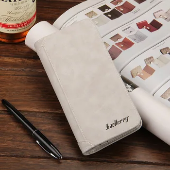 Baellerry Slim Wallet Men Money Bag Luxury Mens PU Long Clutch Wallets Designer Luxury Brand Thin Wallet Mens Fashion Wallet
Baellerry Slim Wallet Men Money Bag Luxury Mens PU Long Clutch Wallets Designer Luxury Brand Thin Wallet Mens Fashion Wallet