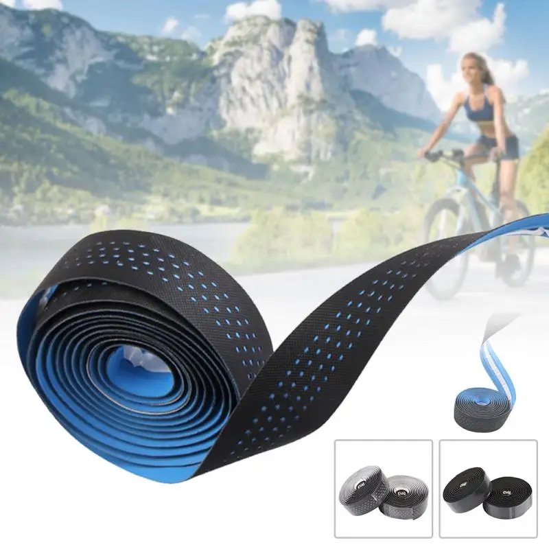 Bicycle handlebar tape PU leather bicycle handlebar high elastic breathable anti-skid belt bicycle handlebar moisture
Bicycle handlebar tape PU leather bicycle handlebar high elastic breathable anti-skid belt bicycle handlebar moisture