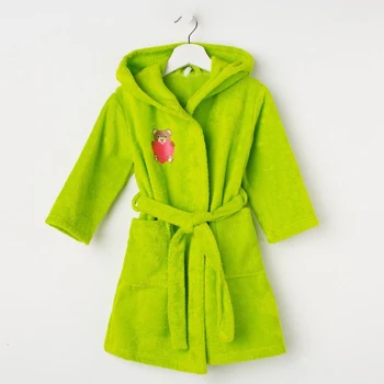 Bathrobe for children Mishutka, size 32, light green color, 340 g / m² chl. 100% with AIRO
Bathrobe for children Mishutka, size 32, light green color, 340 g / m² chl. 100% with AIRO