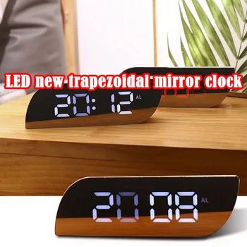 Digital Mirror Clock LED Alarm Clock Night Lights Battery Use Temperature Snooze Function Desk Clocks Table Clock Home Decor
Digital Mirror Clock LED Alarm Clock Night Lights Battery Use Temperature Snooze Function Desk Clocks Table Clock Home Decor