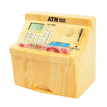 Electronic Piggy Bank ATM Password Money Box Cash Coins Saving Box ATM Bank Safe Box Automatic Deposit Christmas Gift 50cq5
Electronic Piggy Bank ATM Password Money Box Cash Coins Saving Box ATM Bank Safe Box Automatic Deposit Christmas Gift 50cq5