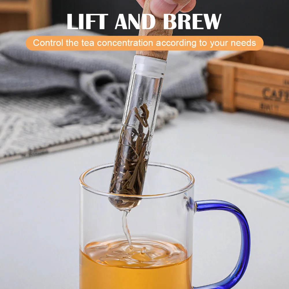 Glass Tea Infuser Empty Bottle Mini Transparent Tea Strainer Cork Glass Bottle Tube Brewing Test Tube Tea Set Kitchen Tools
Glass Tea Infuser Empty Bottle Mini Transparent Tea Strainer Cork Glass Bottle Tube Brewing Test Tube Tea Set Kitchen Tools
