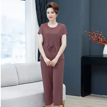 2020 Summer Womens Causal Looes Two Piece Sets Waist Down Tops + Wide Leg Pants 2 Piece Set Plus Size XL-5XL Women Clothing W219
2020 Summer Womens Causal Looes Two Piece Sets Waist Down Tops + Wide Leg Pants 2 Piece Set Plus Size XL-5XL Women Clothing W219