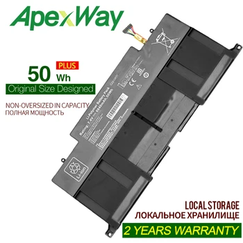ApexWay 7.4V 50WH C22-UX31 Laptop Battery for Asus Zenbook UX31 UX31A UX31E UX31E-DH72 C22-UX31 C23-UX31
ApexWay 7.4V 50WH C22-UX31 Laptop Battery for Asus Zenbook UX31 UX31A UX31E UX31E-DH72 C22-UX31 C23-UX31