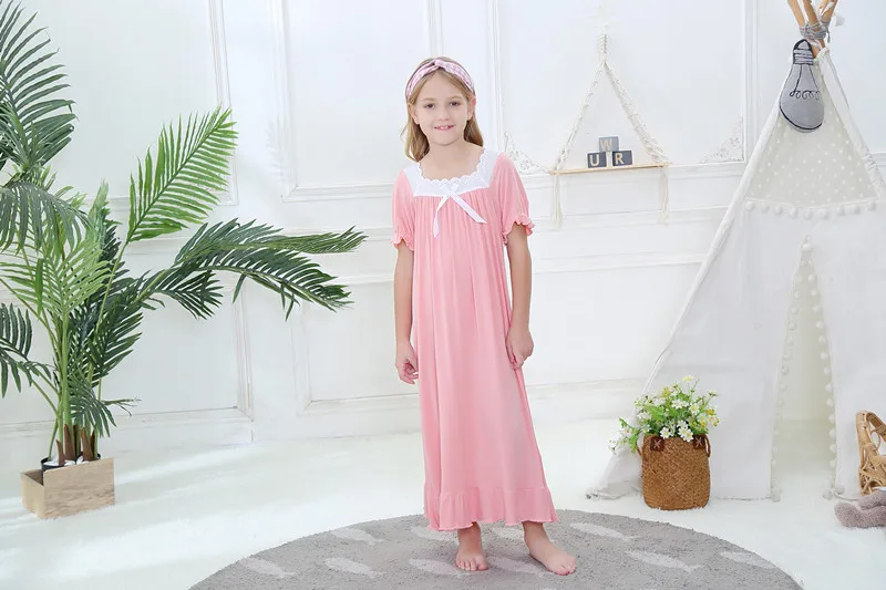 Toddler Nightgown Dress Lace Girls 