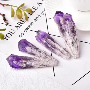 Natural Amethyst Quartz Cluster Crystal Rod Point Specimen Home Decoration Reiki Gem and Crystal Healing Crystal Gift 1PC
Natural Amethyst Quartz Cluster Crystal Rod Point Specimen Home Decoration Reiki Gem and Crystal Healing Crystal Gift 1PC