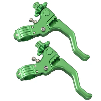 Motorbike 22mm Handle Lever Green Clutch Brake Lever 2 Fingers Short Stunt For Harley XG750 Suzuki GSX Honda CB500 Triumph Tiger 
Motorbike 22mm Handle Lever Green Clutch Brake Lever 2 Fingers Short Stunt For Harley XG750 Suzuki GSX Honda CB500 Triumph Tiger
