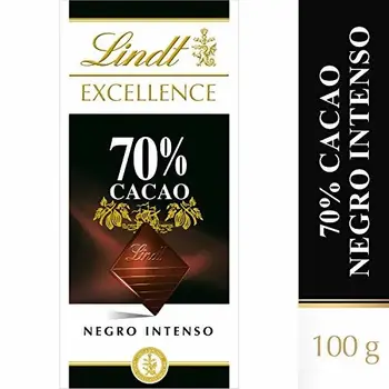 Lindt Excellence 70% Chocolate 100 g (Pack of 5)
Lindt Excellence 70% Chocolate 100 g (Pack of 5)