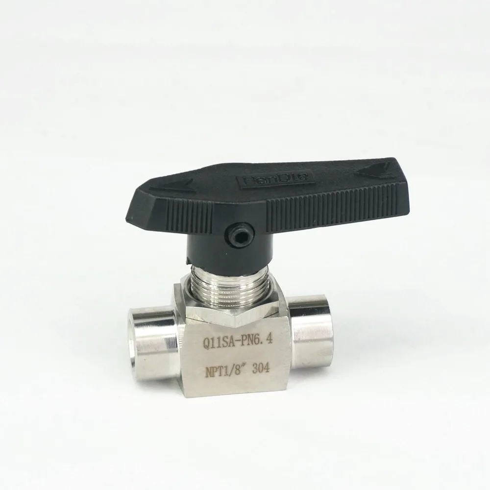 1/8" NPT Female Shut Off Ball Valve 304 Stainless Steel Bulkhead Water Gas Oil 915 PSI
1/8" NPT Female Shut Off Ball Valve 304 Stainless Steel Bulkhead Water Gas Oil 915 PSI