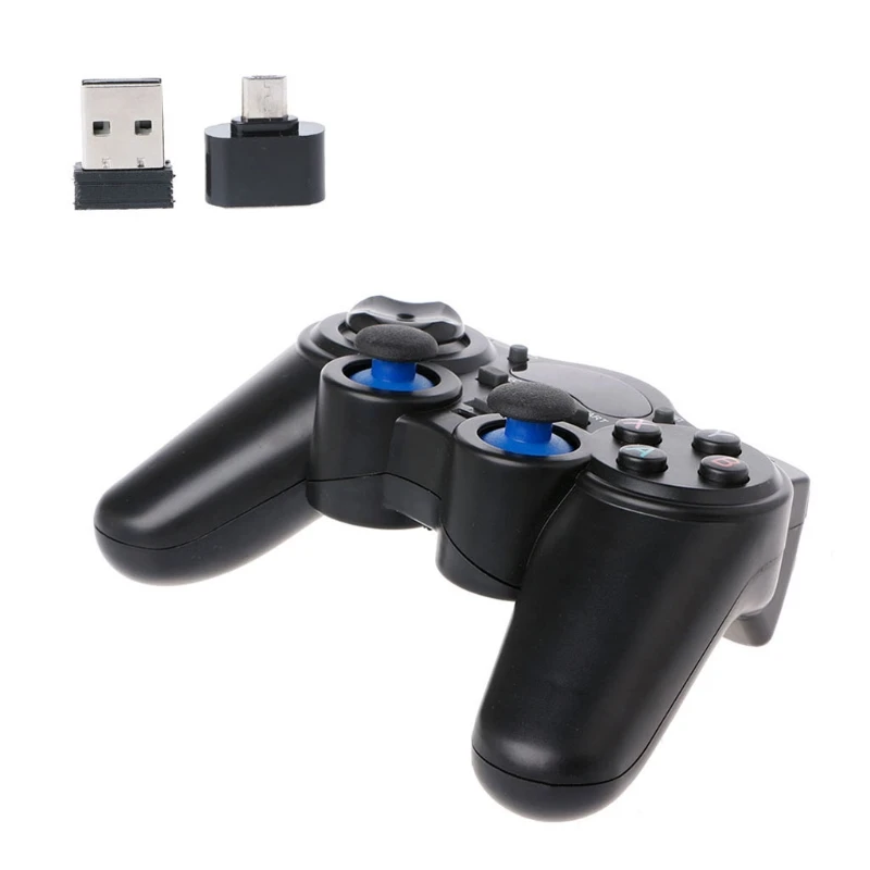 2.4G Wireless Controller Gamepad + Micro USB OTG Converter For PS3 Android Phone TV
2.4G Wireless Controller Gamepad + Micro USB OTG Converter For PS3 Android Phone TV