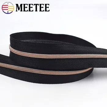 10M Rosegold Teeth 3# Nylon Zipper for Sewing Clothes Plastic Coil Zippers Zippers for Pencilcase Bag DIY Garment Accessories
10M Rosegold Teeth 3# Nylon Zipper for Sewing Clothes Plastic Coil Zippers Zippers for Pencilcase Bag DIY Garment Accessories