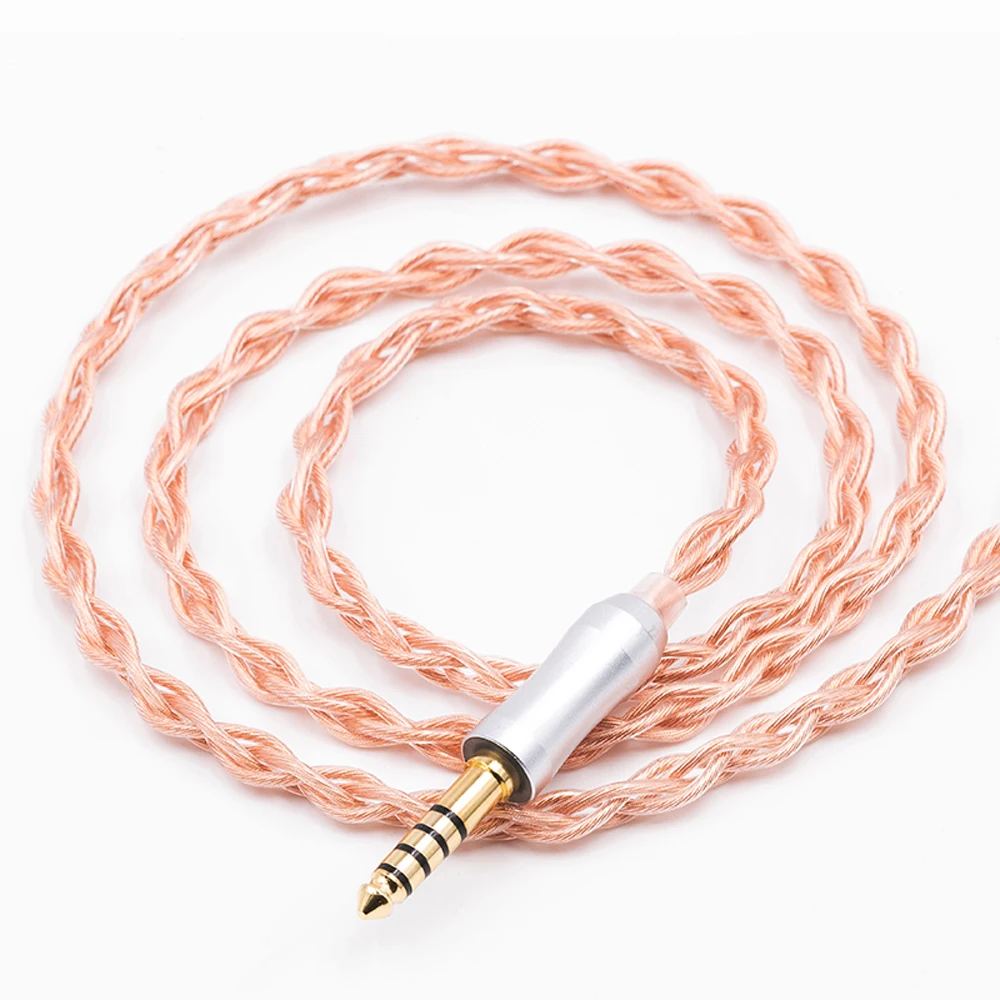 BQEYZ 4-Core Single Crystal Copper Earphone Cable 2.5mm 3.5mm 4.4mm 0.78mm 2 Pin Detachable Headphone Replacement Cable
BQEYZ 4-Core Single Crystal Copper Earphone Cable 2.5mm 3.5mm 4.4mm 0.78mm 2 Pin Detachable Headphone Replacement Cable