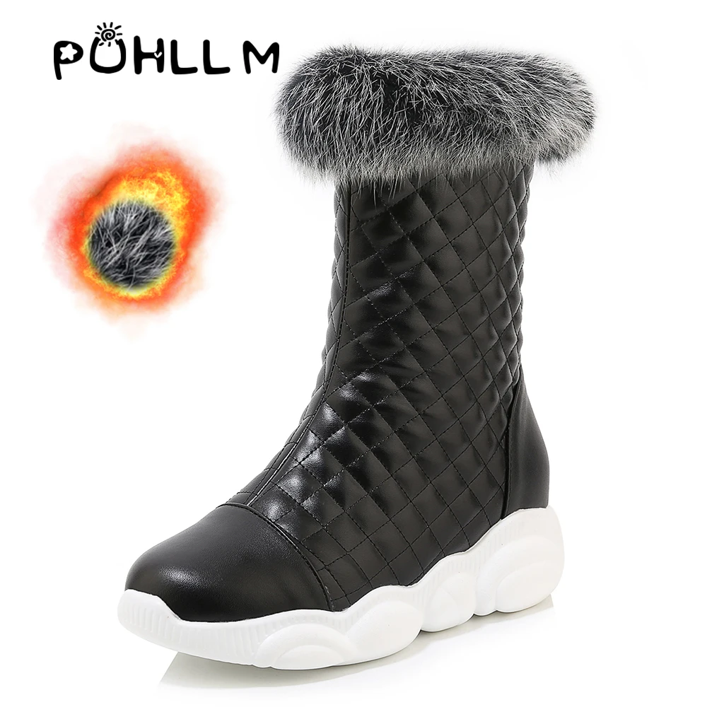 PUHLLM Ankle Boots Advanced PU Fabric Flat with ZIP For Womens Shoes 34-46 Large Size Female Snow Shoes Boots Short Plush F72
PUHLLM Ankle Boots Advanced PU Fabric Flat with ZIP For Womens Shoes 34-46 Large Size Female Snow Shoes Boots Short Plush F72