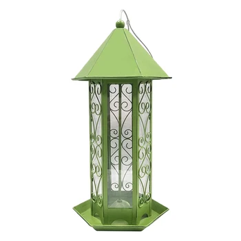 Portable Bird Feeder Large Capacity Food Distributor Hanging Container Wild Retro Iron Home Practical Parakeet Outdoor Garden
Portable Bird Feeder Large Capacity Food Distributor Hanging Container Wild Retro Iron Home Practical Parakeet Outdoor Garden