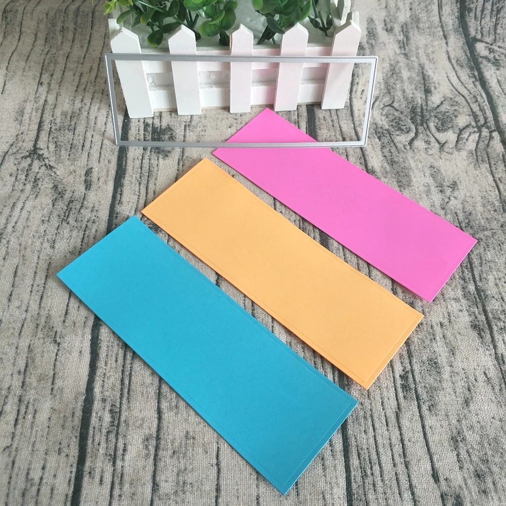 Rectangular metal cutting mold, used for DIY scrapbooking, card making, photo album and photo frame decoration, crafts making
Rectangular metal cutting mold, used for DIY scrapbooking, card making, photo album and photo frame decoration, crafts making