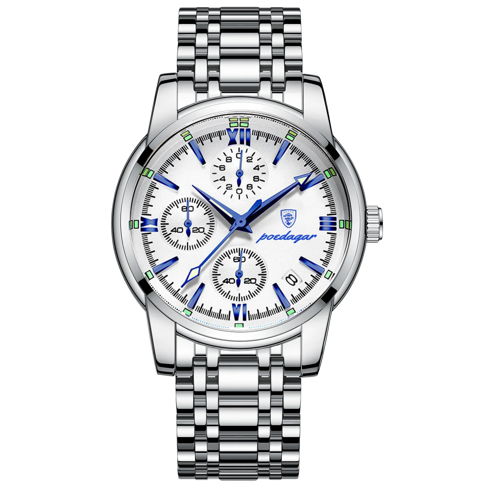 Fashion Men's Watches Top Brand Luxury Stainless Steel Sport Quartz Watch Men Waterproof Clock Relogio Masculino
Fashion Men's Watches Top Brand Luxury Stainless Steel Sport Quartz Watch Men Waterproof Clock Relogio Masculino