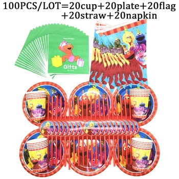 Sesame Street Party Supplies Baby Shower Plates Cup Straws For Kids Birthday Party Decor Flag Banner Wedding Party Tableware Set
Sesame Street Party Supplies Baby Shower Plates Cup Straws For Kids Birthday Party Decor Flag Banner Wedding Party Tableware Set