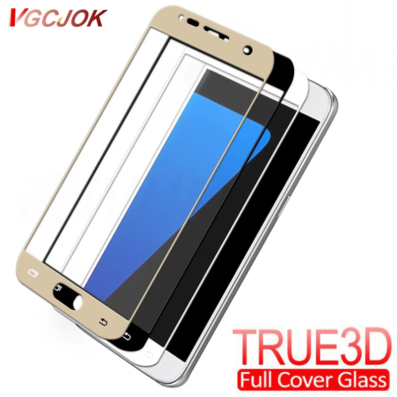 VGCJOK 3D Full Cover Tempered Glass on the for Samsung Galaxy S7 J3 J5 J7 A3 A5 A7 2017 2016 9H Protective Screen Protector Film
VGCJOK 3D Full Cover Tempered Glass on the for Samsung Galaxy S7 J3 J5 J7 A3 A5 A7 2017 2016 9H Protective Screen Protector Film