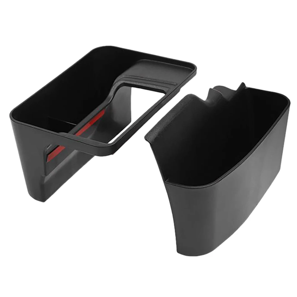 

2 Pcs Gear Shifter Storage Box Console Side Phone Card Holder Manual Tray For Jeep Wrangler JL JLU 2018 2019 Gladiator JT 2020