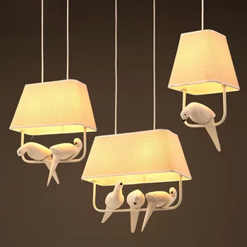 Creative Cloth art bird LED pendant lights for children room restaurant kitchen decoration hanging lamp hotle lamp 110v 220v
Creative Cloth art bird LED pendant lights for children room restaurant kitchen decoration hanging lamp hotle lamp 110v 220v