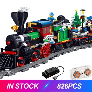 New LepinBlocks 826pcs RC Winter Holiday Train Compatible 10254 36001Building Blocks Bricks Educational Toys Christmas Gifts
New LepinBlocks 826pcs RC Winter Holiday Train Compatible 10254 36001Building Blocks Bricks Educational Toys Christmas Gifts