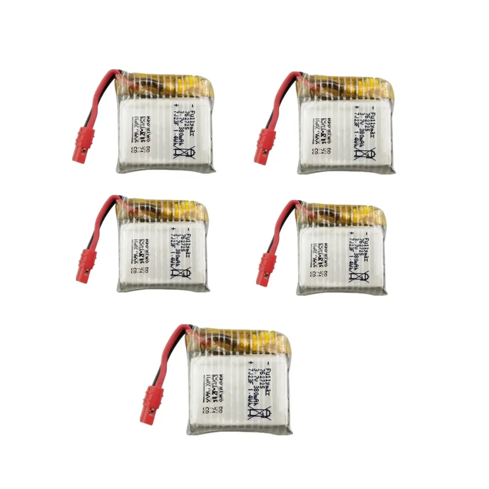 3.7V 380mah Lithium Battery for SYMA. X26 Quadcopter Accessories Remote Control Drone Battery 5pcs/lot
3.7V 380mah Lithium Battery for SYMA. X26 Quadcopter Accessories Remote Control Drone Battery 5pcs/lot