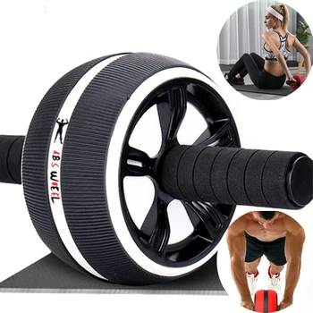 ABS Abdominal Roller Exercise Wheel Fitness Equipment Mute Roller For Arms Back Belly Core Trainer Body Shape Training Supplies
ABS Abdominal Roller Exercise Wheel Fitness Equipment Mute Roller For Arms Back Belly Core Trainer Body Shape Training Supplies