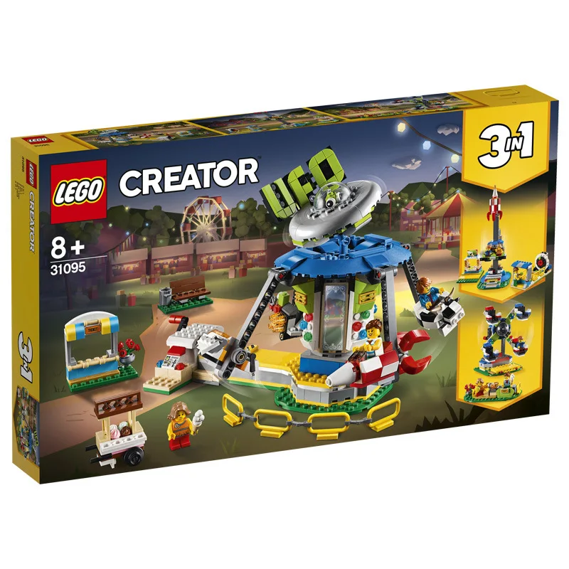 July New Products Lego LEGO Creative Creator Series 31095 Amusement Park Merry-go-round Small Particles Building Blocks
July New Products Lego LEGO Creative Creator Series 31095 Amusement Park Merry-go-round Small Particles Building Blocks