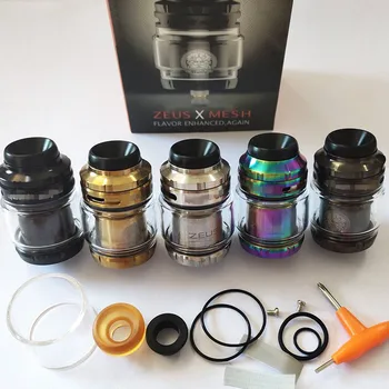Zeus X mesh rta 2ml/5ml zeus mesh coil rta Tank Vape vape atomizer fit 810 drip tip atomizer vs gata rta vs Profile Unity RTA
Zeus X mesh rta 2ml/5ml zeus mesh coil rta Tank Vape vape atomizer fit 810 drip tip atomizer vs gata rta vs Profile Unity RTA