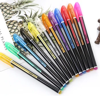 Fluorescent Marker Pen Student Gel Pens 12 Colors to 48 Colors Artist Gel Pen Set for Craft Doodling Drawing Adult Coloring
Fluorescent Marker Pen Student Gel Pens 12 Colors to 48 Colors Artist Gel Pen Set for Craft Doodling Drawing Adult Coloring