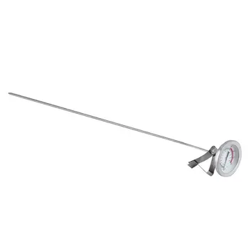 12" Long Stainless Steel Cooking Probe Thermometer with Clip for Food Meat Homebrew Wine Kettle Kitchen Household Thermometers
12" Long Stainless Steel Cooking Probe Thermometer with Clip for Food Meat Homebrew Wine Kettle Kitchen Household Thermometers