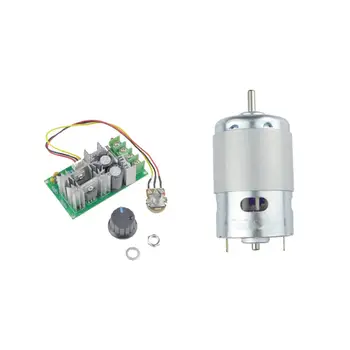 CHANCS 895 Motor Large Torque Gear Motor DC 12V-24V 6000RPM-12000RPM PWM Adjustable Reversible DC Motor Speed Regulator
CHANCS 895 Motor Large Torque Gear Motor DC 12V-24V 6000RPM-12000RPM PWM Adjustable Reversible DC Motor Speed Regulator