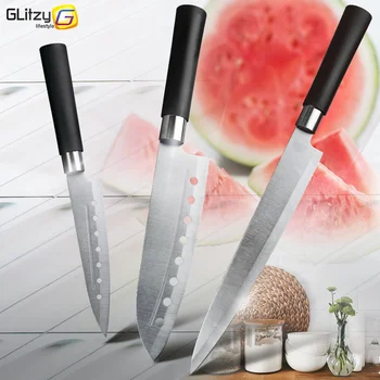 Kitchen Knife 5 7 8 Inch 7cr17 440C High Carbon Stainless Steel Utility Slicing Fruit Vegetable Meat Chef Knives Santoku Tool
Kitchen Knife 5 7 8 Inch 7cr17 440C High Carbon Stainless Steel Utility Slicing Fruit Vegetable Meat Chef Knives Santoku Tool