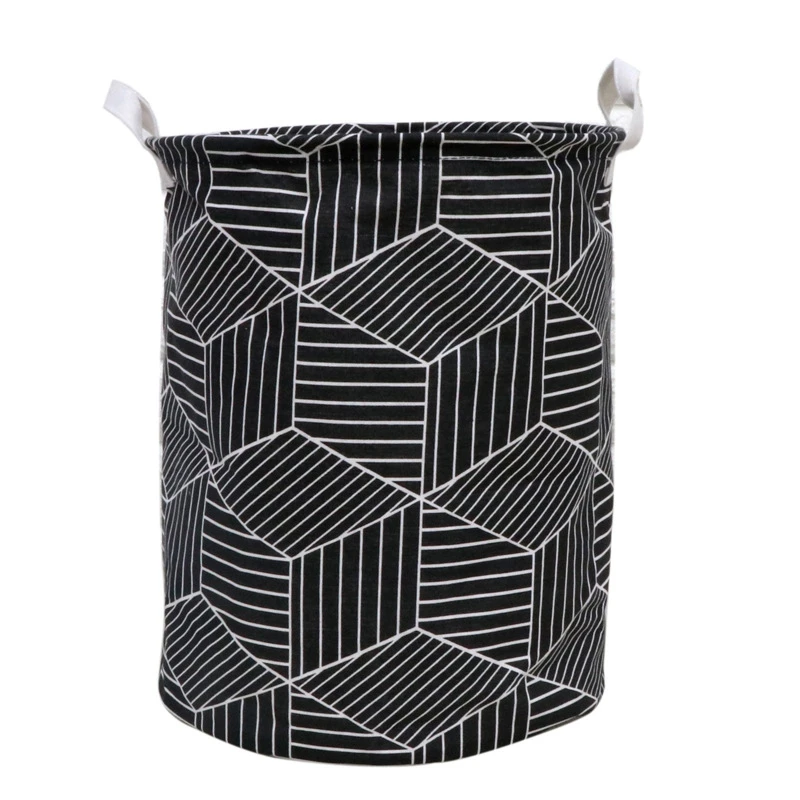 1Pc Cloth Art Folding Geometry Dirty Clothes Toys Storage Bucket Household Storage Basket Dirty Clothes Laundry Basket 35x40cm 
1Pc Cloth Art Folding Geometry Dirty Clothes Toys Storage Bucket Household Storage Basket Dirty Clothes Laundry Basket 35x40cm