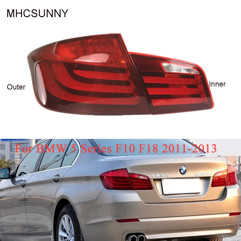 Светодиодный задний фонарь светильник стоп-сигнал для BMW 5 серия F10 F18 2011-2013 520 523 525