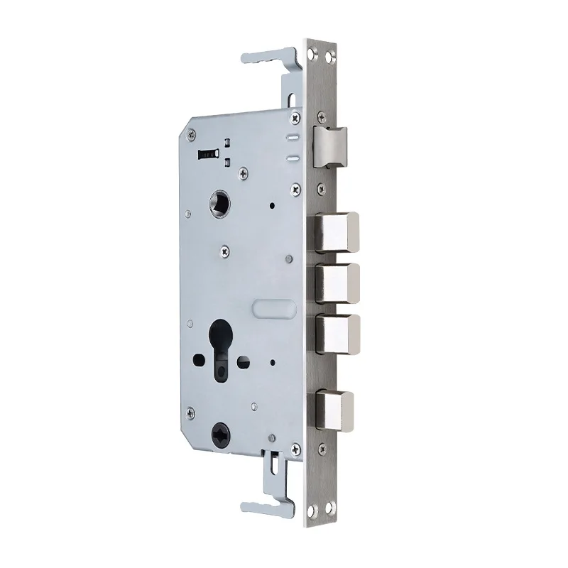 Fingerprint Lock Body Only Security Door Password Lock Door Stainless Steel Lock Smart dianyuansu zi suo ti 240*24
