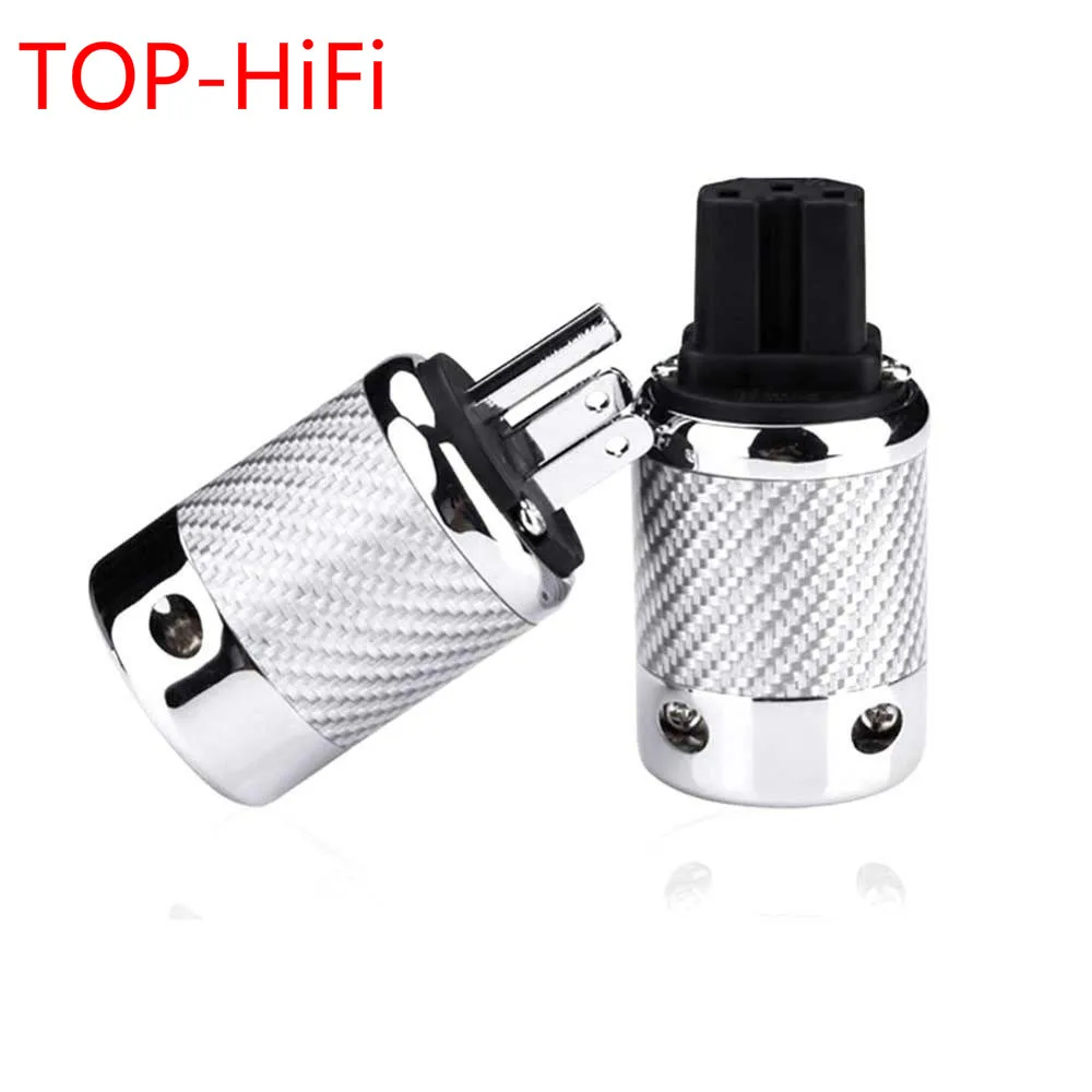 TOP-HiFi пара, углеродное волокно с родиевым покрытием, американский адаптер питания, штепсельная вилка IEC, гнездовой разъем для кабеля питания переменного тока
TOP-HiFi пара, углеродное волокно с родиевым покрытием, американский адаптер питания, штепсельная вилка IEC, гнездовой разъем для кабеля питания переменного тока